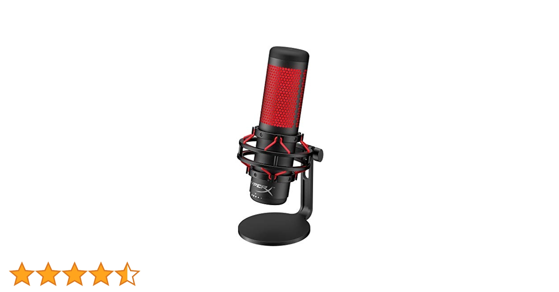HyperX QuadCast スタンドアロンマイク　ストリーマー Amazon.co.jp: HyperX QuadCast スタンドアロンマイク